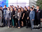 Students of the Diplomatic School at the European Commission 